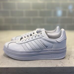 Adidas Women’s Gazelle Bold Triple White - Size 6